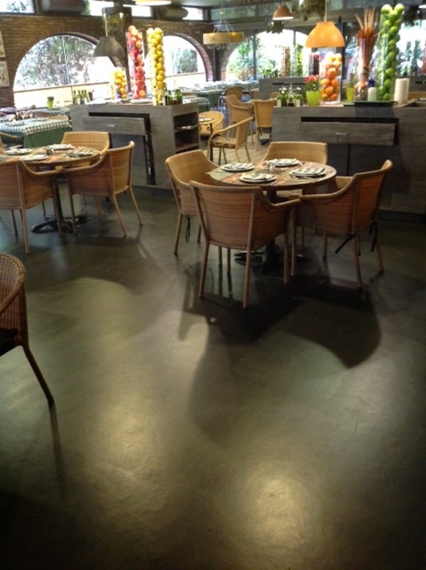 Suelos de microcemento